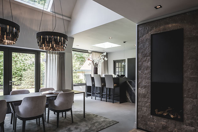 Bekhuis Bouwbedrijf, verbouwing villa, villa verbouwen, verbouw, woonkamer verbouw