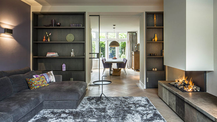 Bekhuis Bouwbedrijf, verbouwing woning, villa verbouwen, woning verbouwen, twee-onder-een-kapwoning verbouwen, verbouw, woonkamer verbouwen