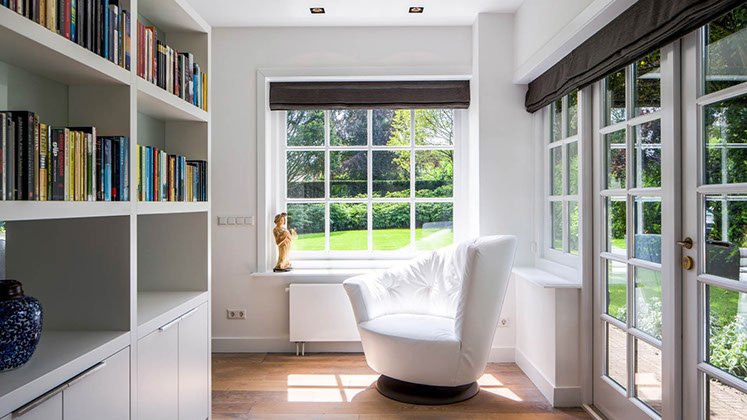 Bekhuis Bouwbedrijf, verbouwing villa, villa verbouwen, verbouw, woonkamer verbouwen, maatwerk meubels